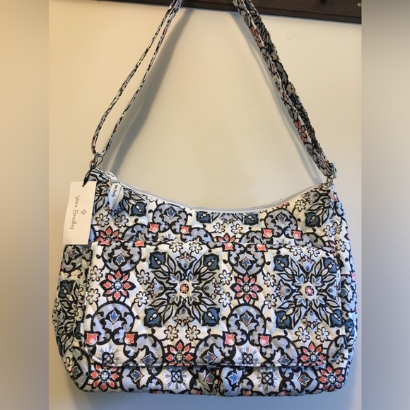 Vera Bradley Handbags - NWT Vera Bradley Messenger Bag. 
Pattern- Lisbon Medallion.